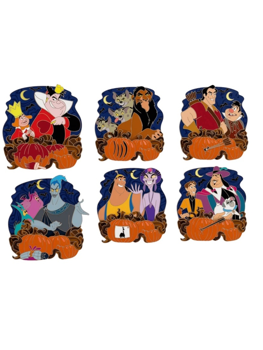 Disney Parks 2026 Halloween Villain Box Pin Set with Chaser Pin LE 2000 New - Picture 3 of 14
